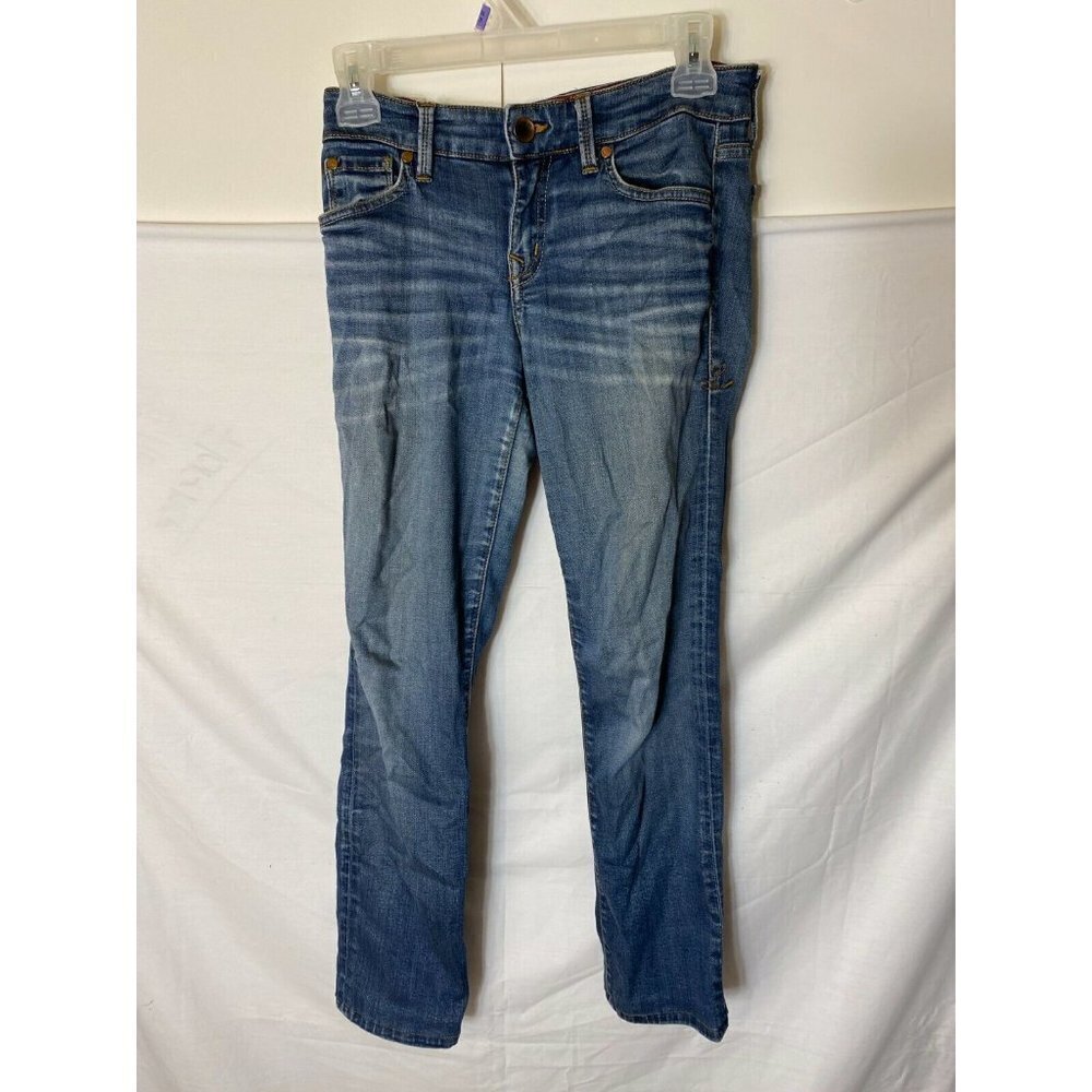 Classic Coastal Cowgirl Denim Jeans Lived In Women's 27 Soft Grunge Western